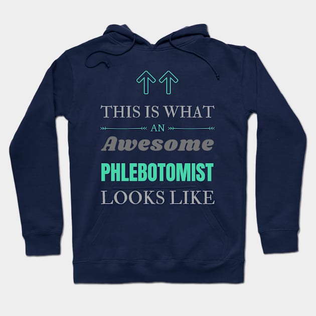 Phlebotomist Hoodie by Mdath